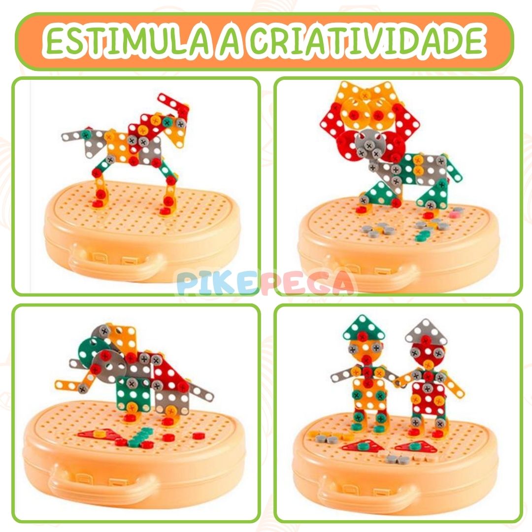 Maleta de Ferramentas Montessori Kids