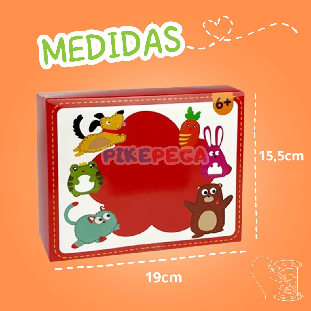 Kit de Costura Infantil Montessori