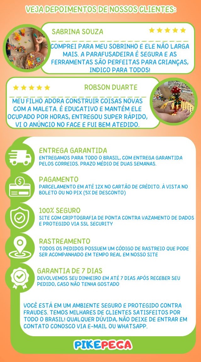 Maleta de Ferramentas Montessori Kids