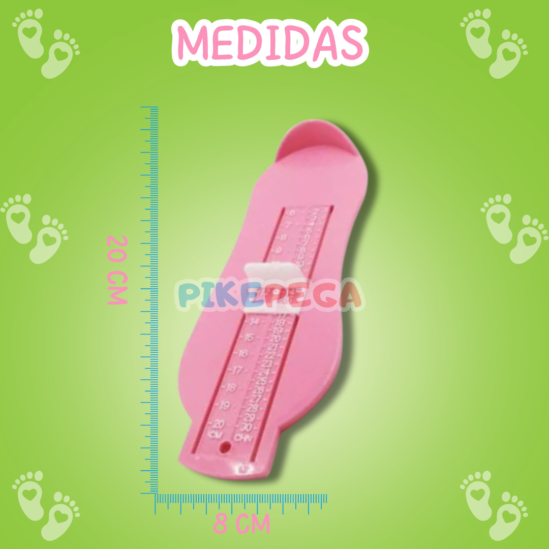 Mede Pé kids® - Régua Medidora Para Calçados