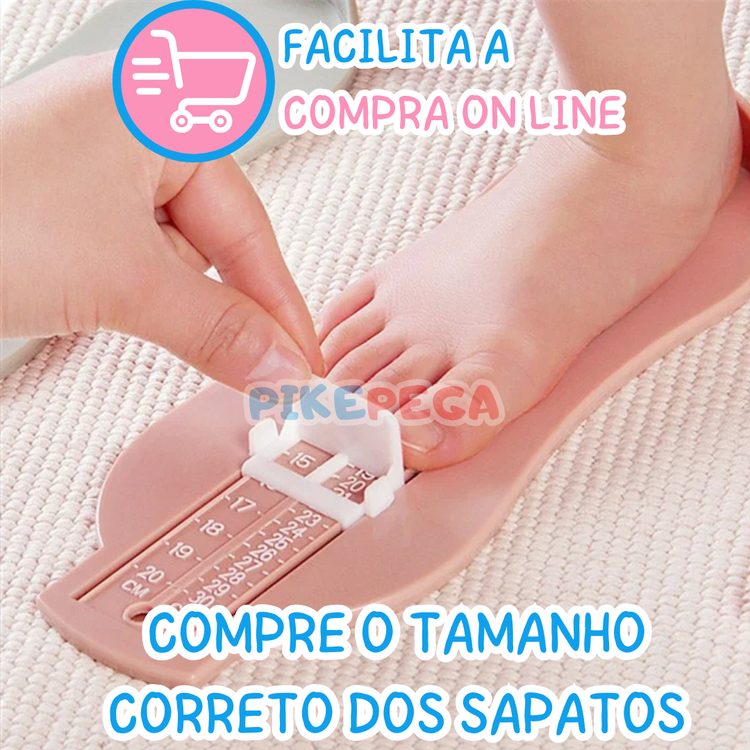 Mede Pé kids® - Régua Medidora Para Calçados