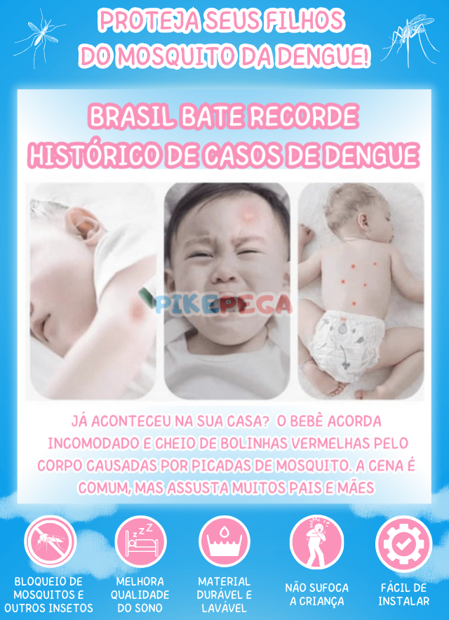 Sleep Baby® - Mosquiteiro Kids Portátil