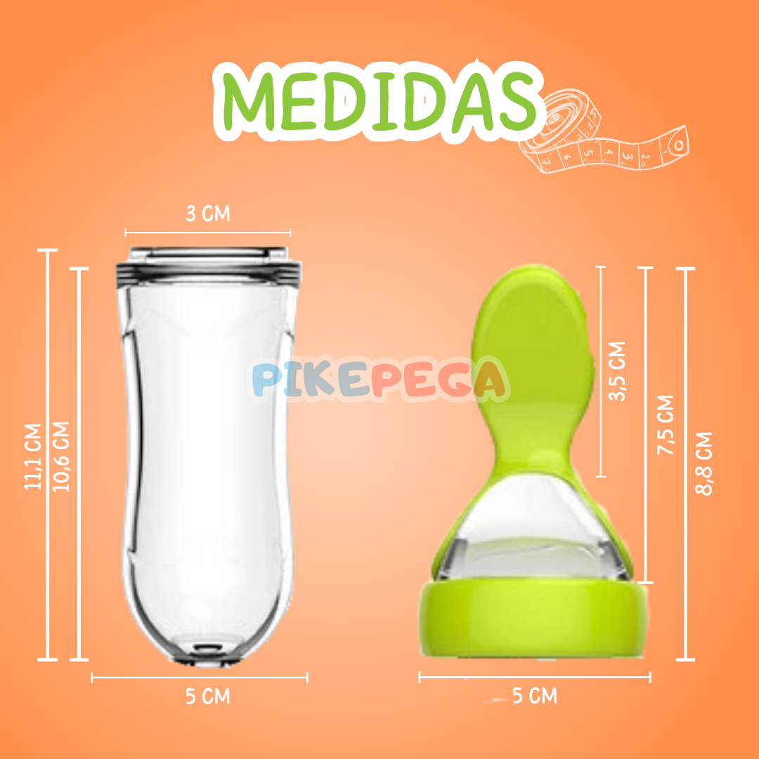 Papinha Baby® - Colher para Alimentação do Bebê sem Bagunça