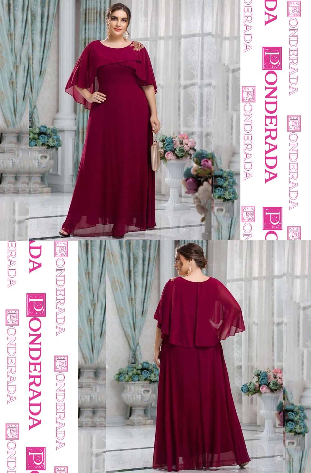 Vestido De Festa Plus Size Longo Amelie