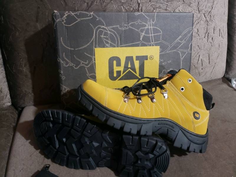 Unboxing Bota Caterpillar CAT  Comprada no Mercado Livre 