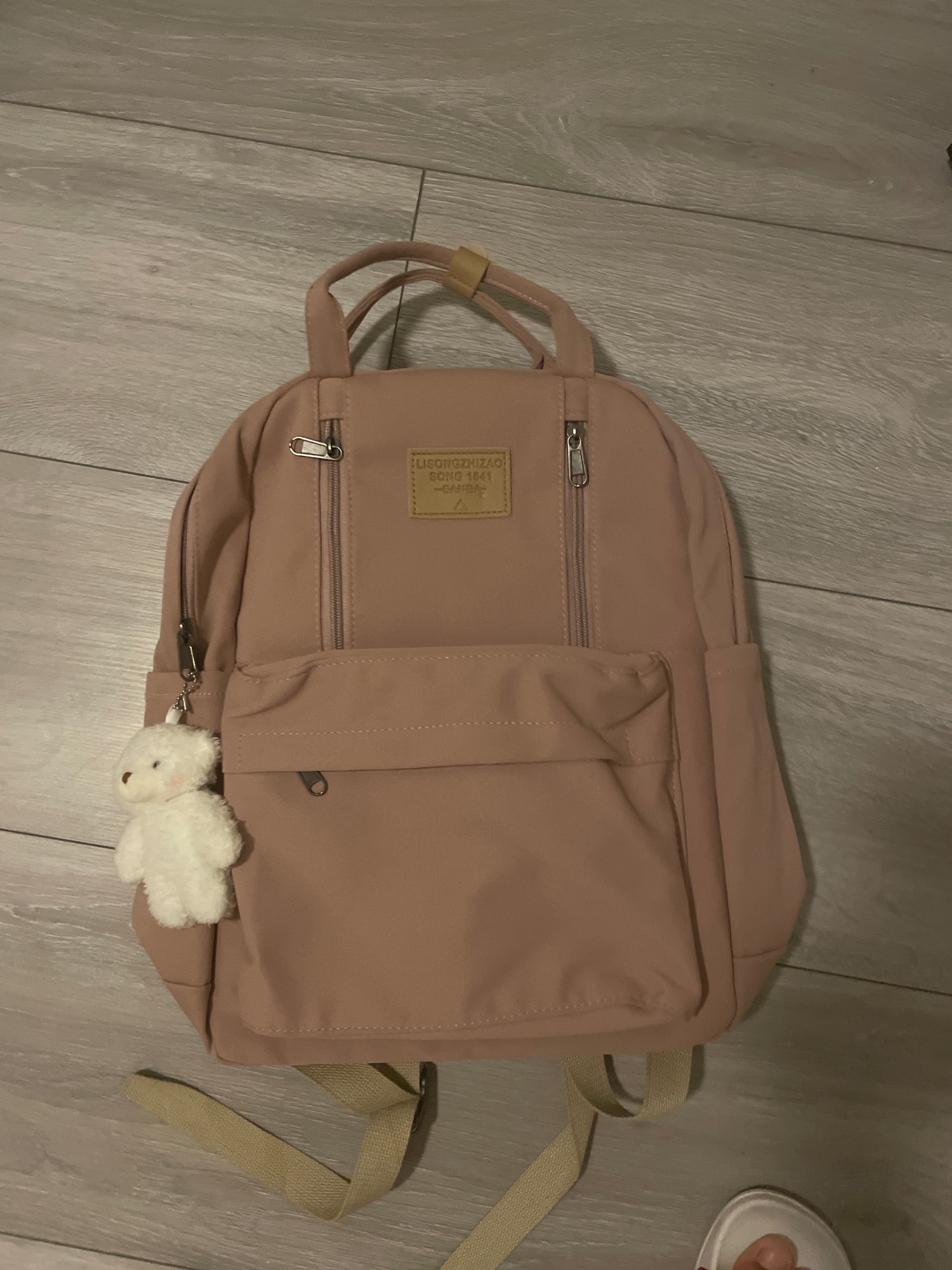 JULYCCINO Multifunction Waterproof Buckle Backpack Korean Style School Bag  Student Shoulder Bag Teenage Girls Laptop Backpacks