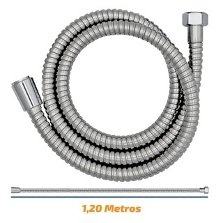 Ducha Abs Higiênica Cromada Acionamento 1/4 De Volta