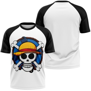 Camiseta One Piece Logo Wanted Luffy