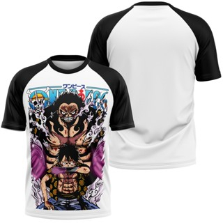 Camiseta Anime Cosplay One Piece Luffy Gear