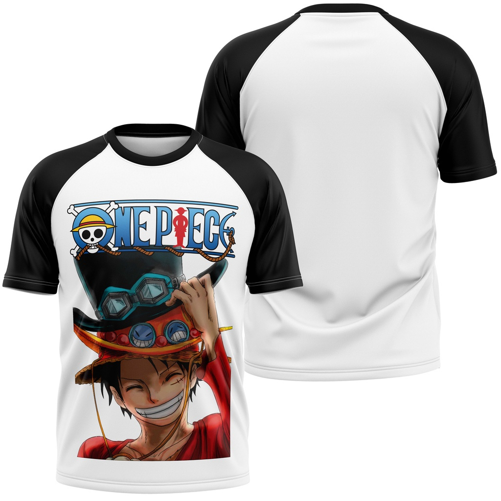 Camiseta Luffy Chapu Ace Luffy Sabo  One Piece