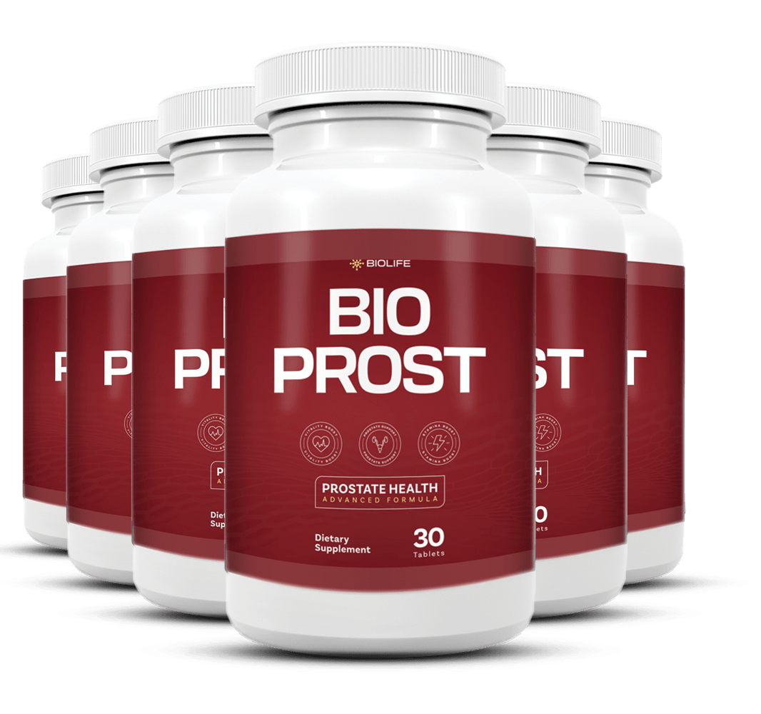 Six bottles of BioProst