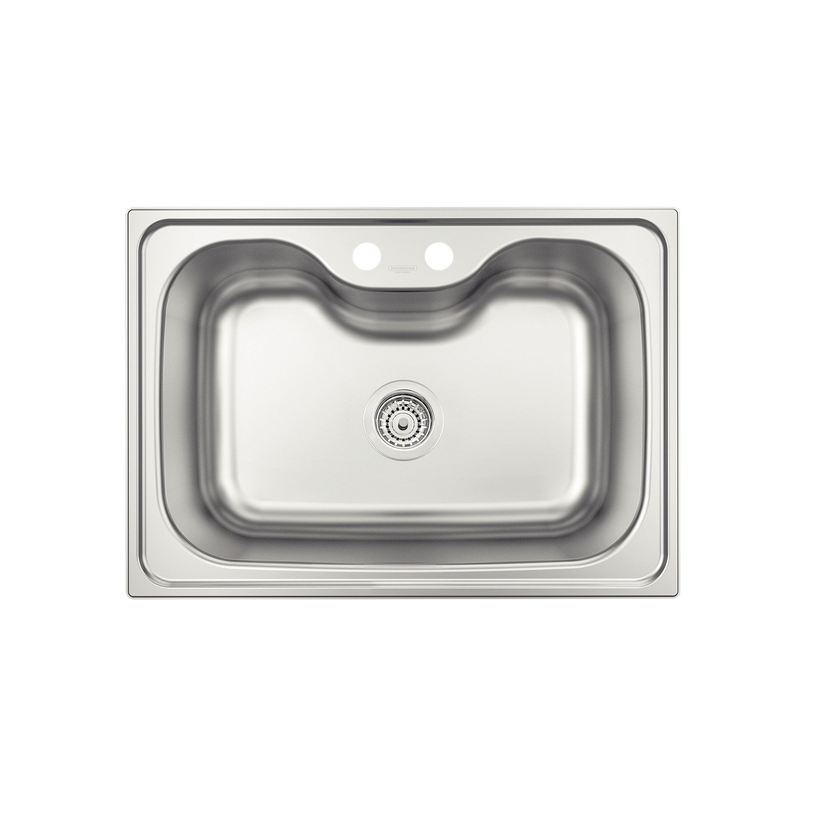 Cuba Tramontina Morgana 60 Fx Undermount em Aço Inox Escovado com Válvula, Dosador de Sabão e Cesto Aramado - foto 4