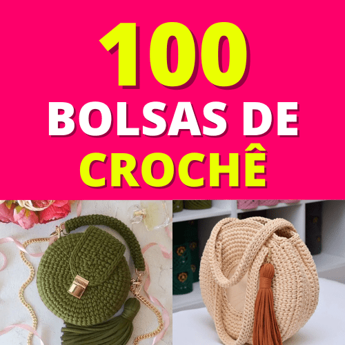 Bolsas de Crochê Lucrativas + Aulas