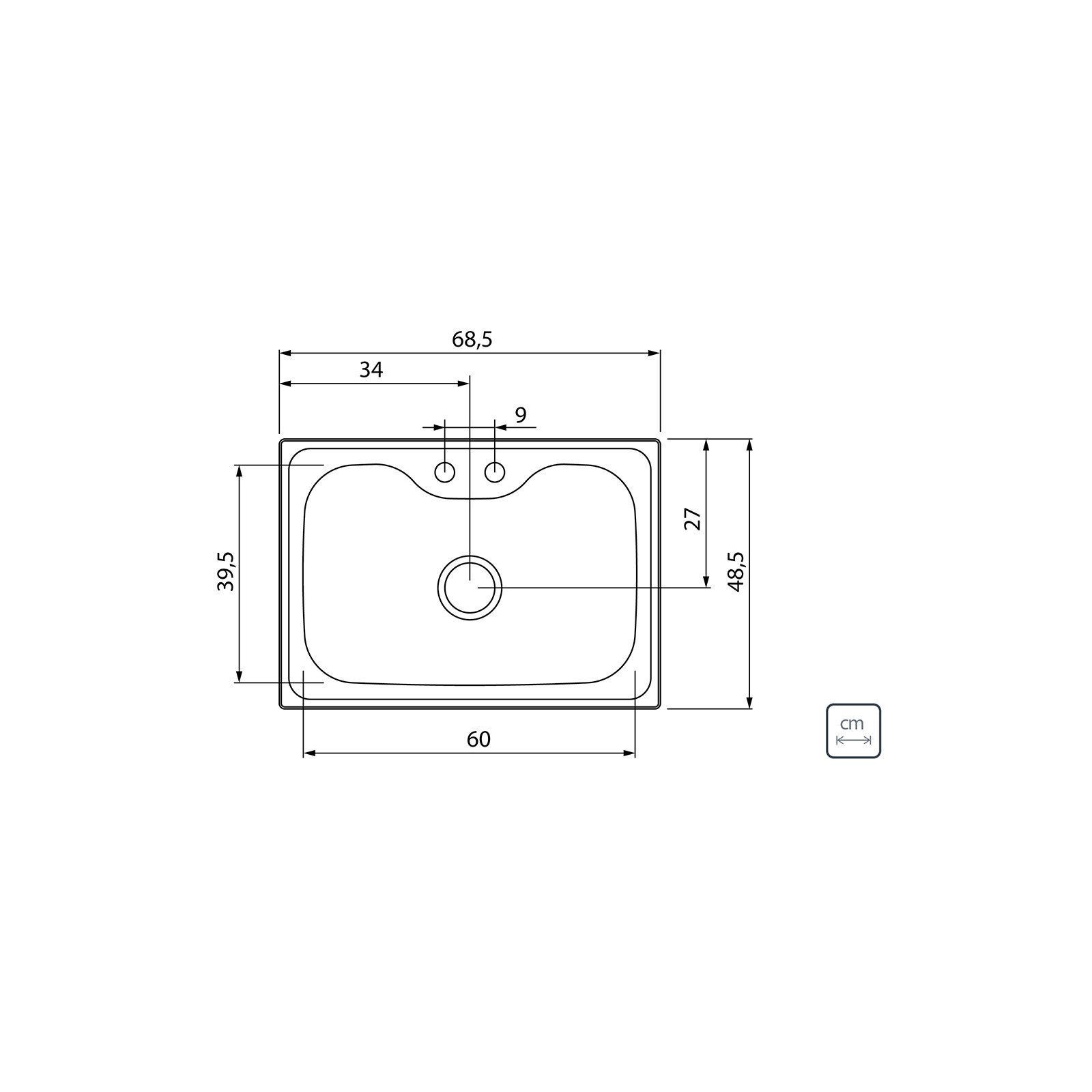 Cuba de Sobrepor Tramontina Morgana 60 Fx em Aço Inox com Dosador de Sabão Tábua e Bowl Ralador - foto 5