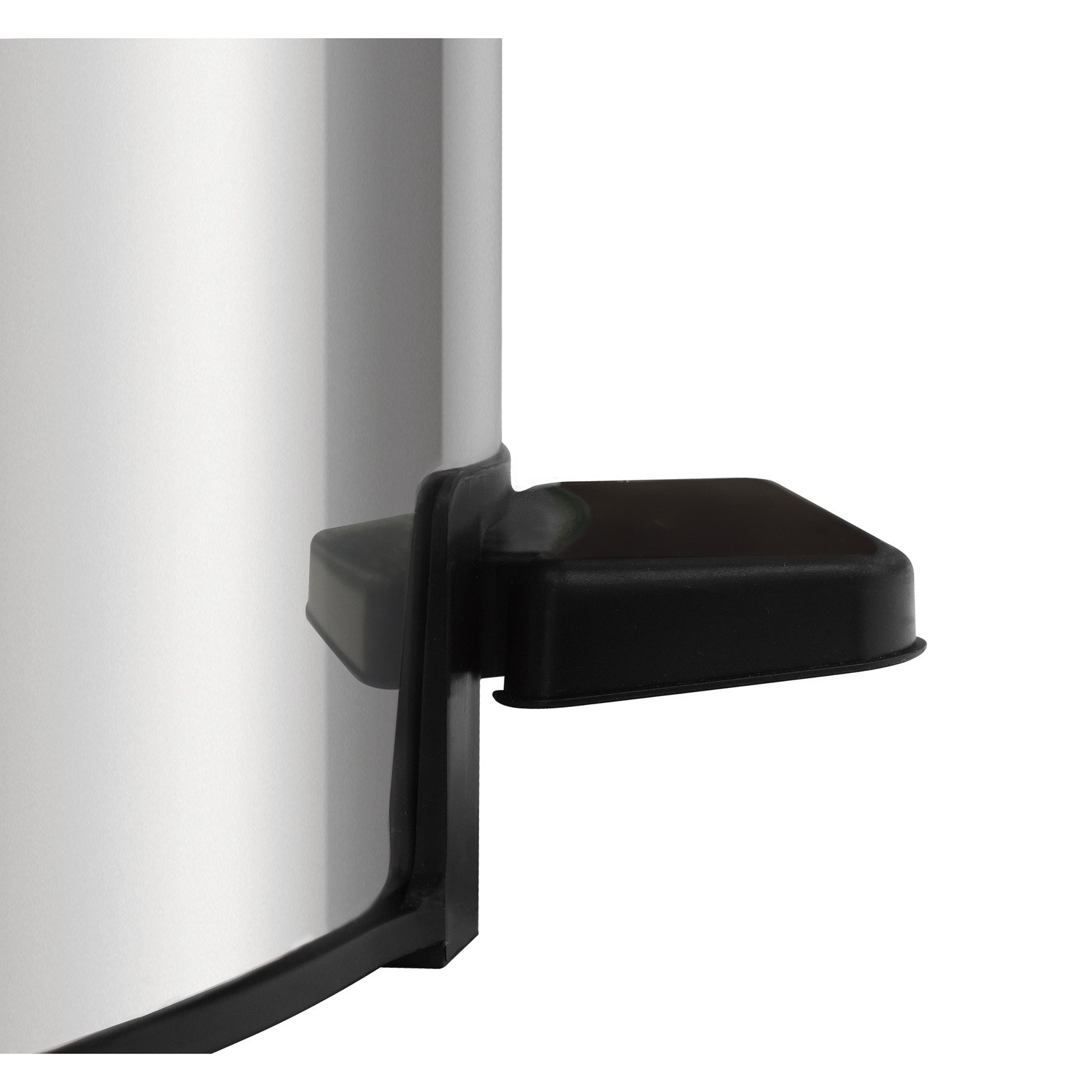 Lixeira Pedal 5L Tramontina Loop Aço Inox com Acabamento Polido e Balde Interno - foto 2