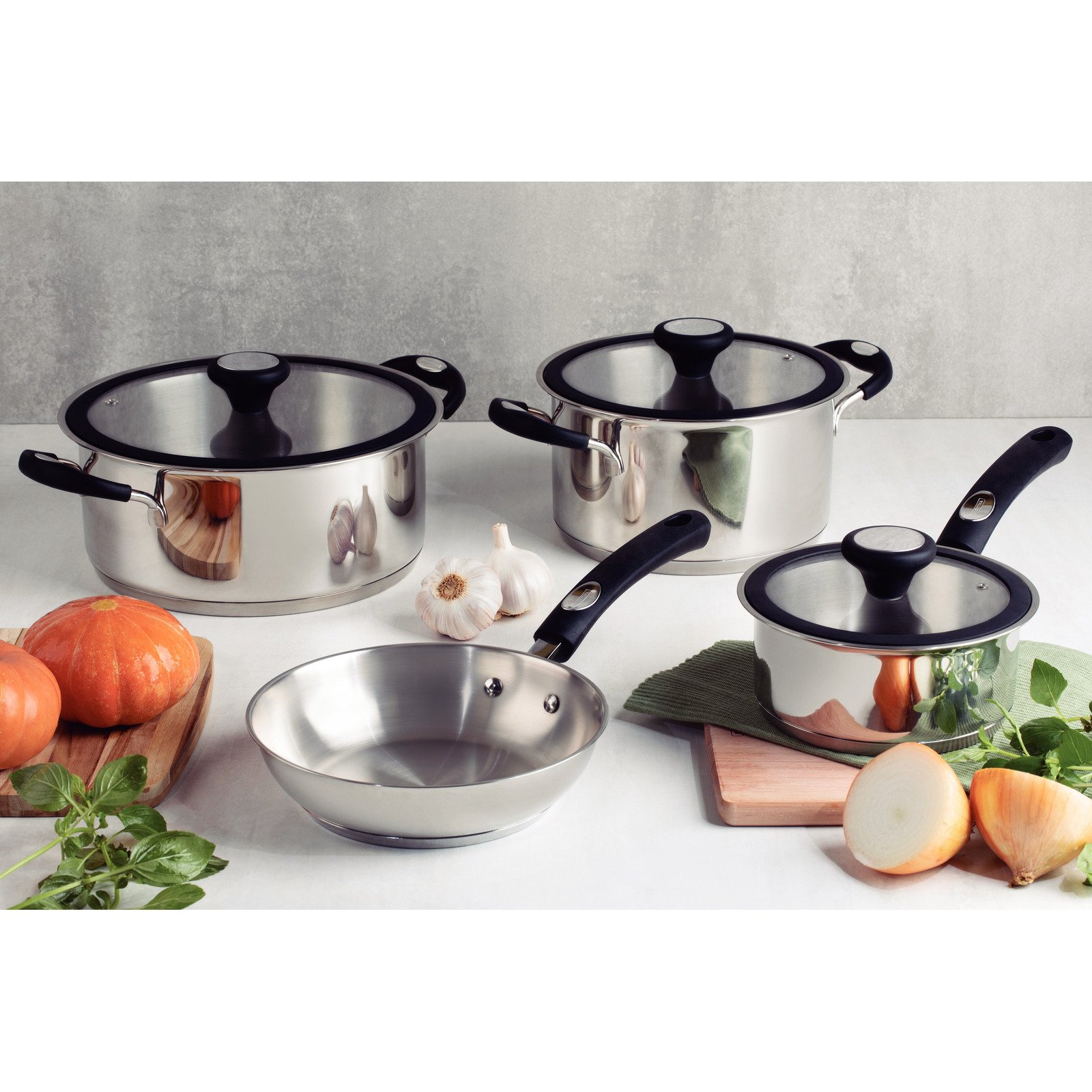 Frigideira Tramontina Solar Silicone Rasa em Aço Inox Fundo Triplo com Cabo de Silicone 24 Cm 2,1 L - foto 6