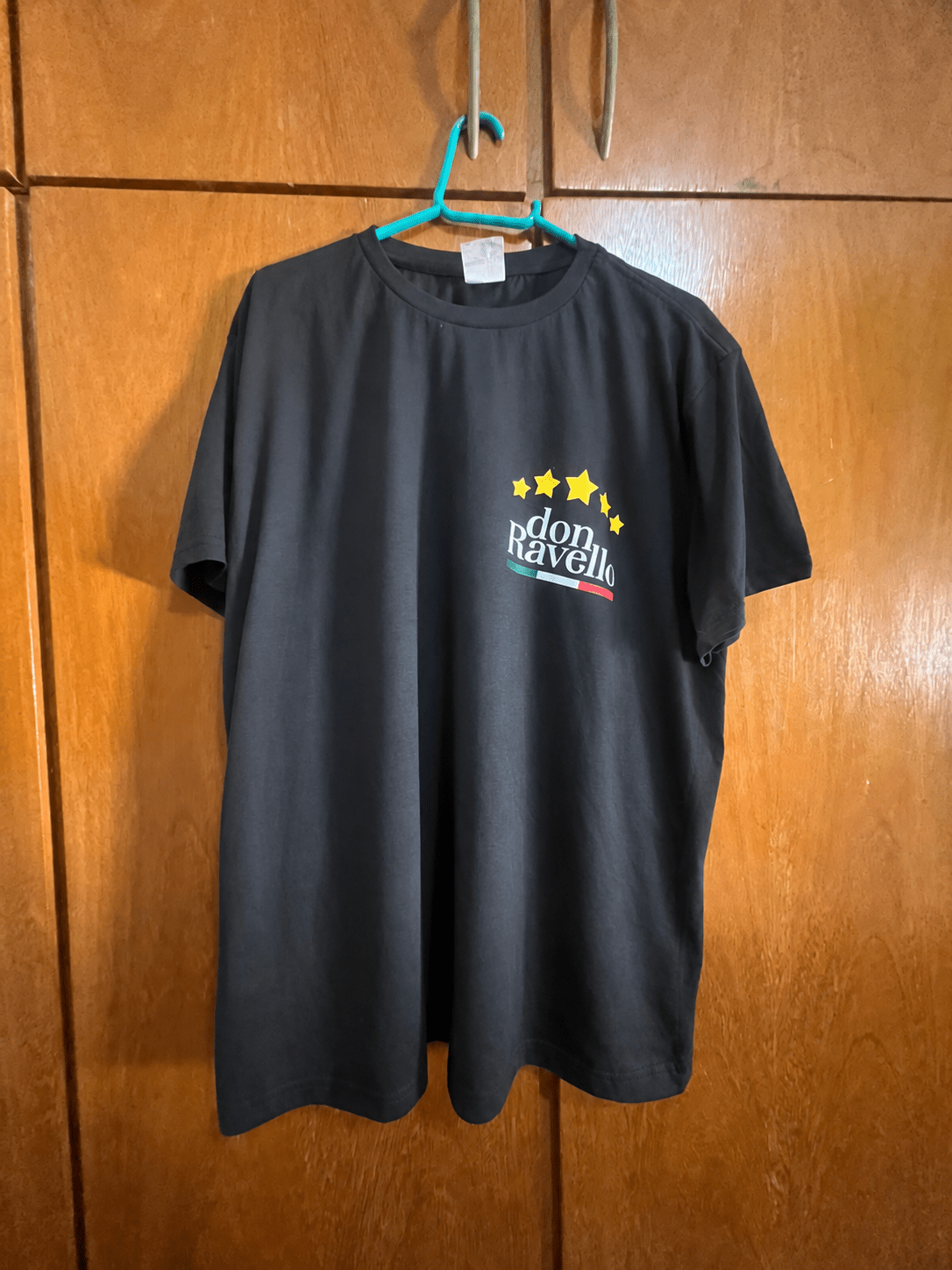 Camisa preta personalizada produzida pela Raiz Print