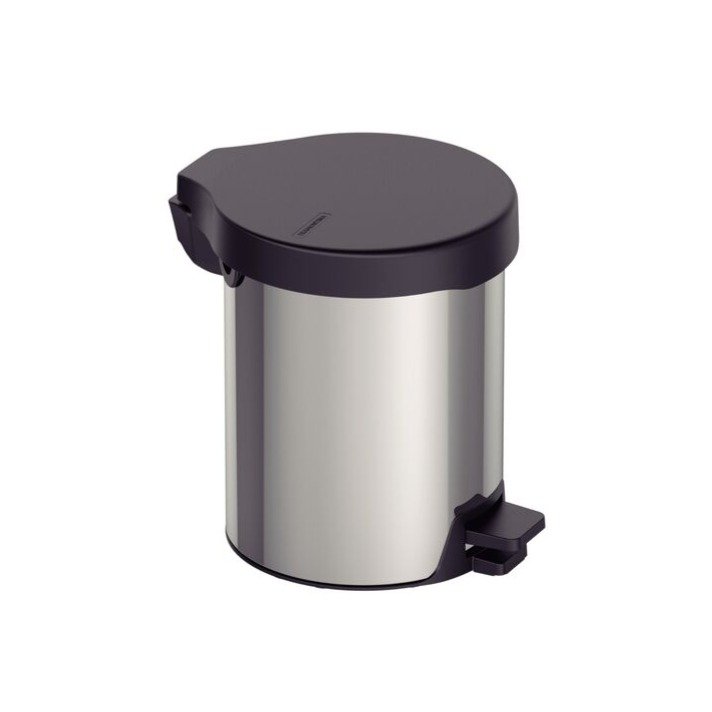 Lixeira Pedal Tramontina New 5 Litros Aço Inox Cesto Removível