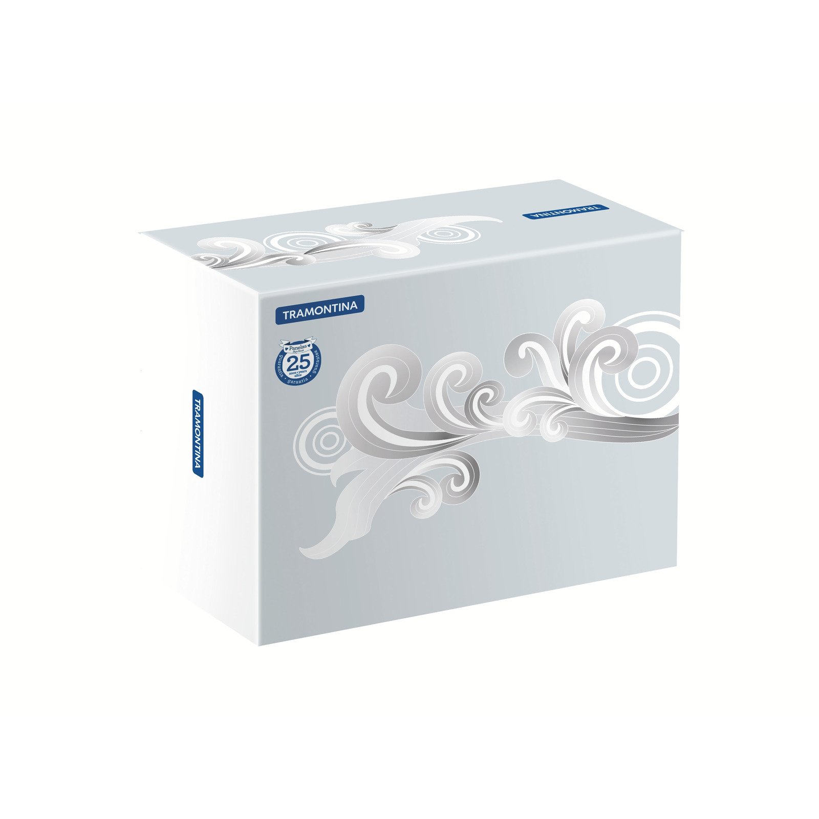 Caçarola Tramontina Solar Baquelite Rasa em Aço Inox Fundo Triplo com Tampa Alças de Baquelite 20 Cm 2,9 L - foto 6