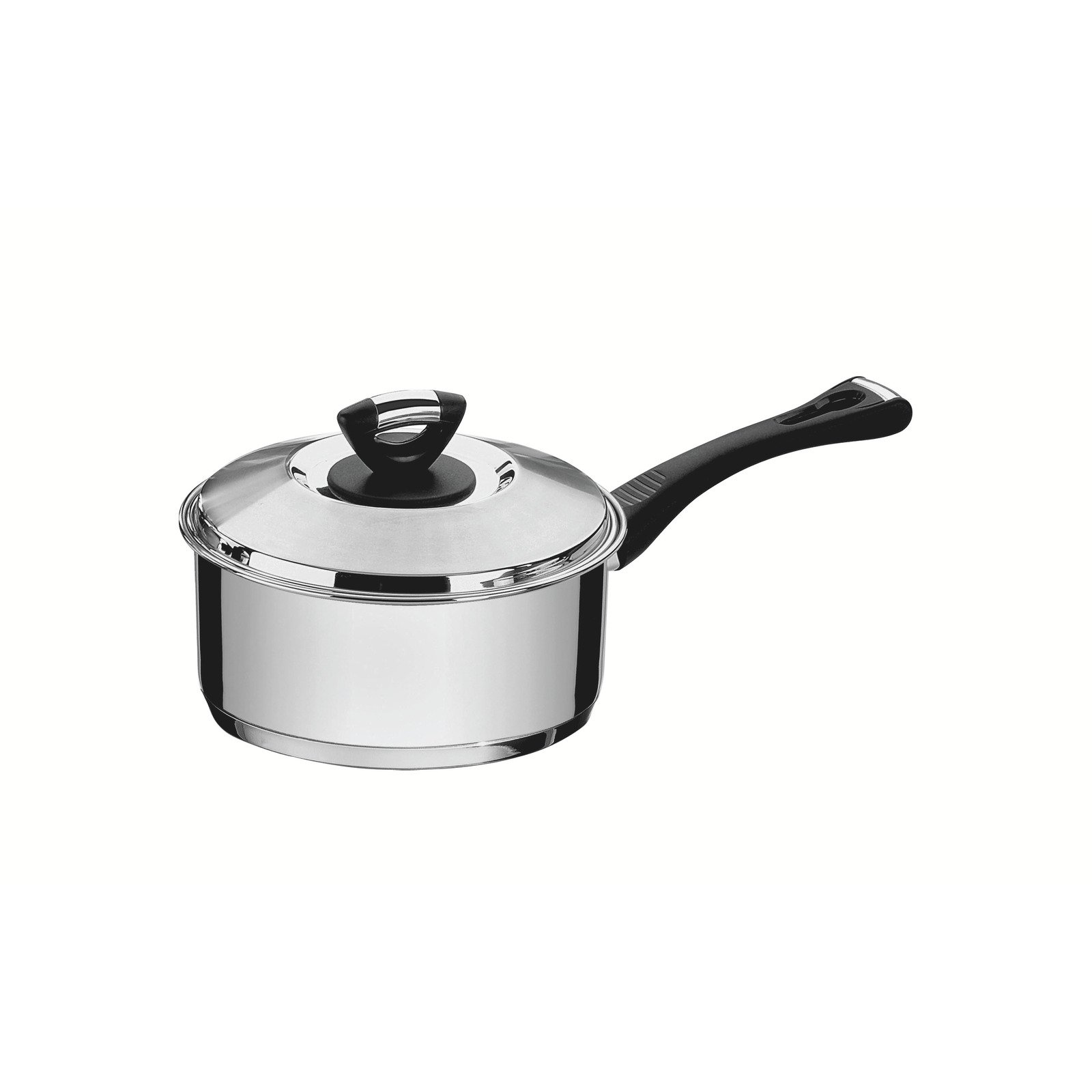 Panela Tramontina Solar Baquelite em Aço Inox Fundo Triplo com Tampa Cabo de Baquelite 20 Cm 2,9 L