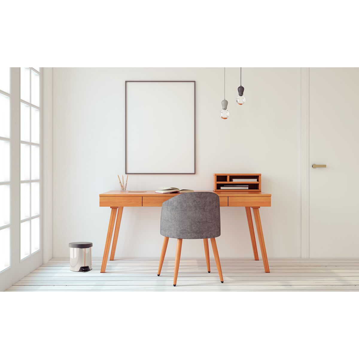 Lixeira Pedal Tramontina New 5 Litros Aço Inox Cesto Removível - foto 7