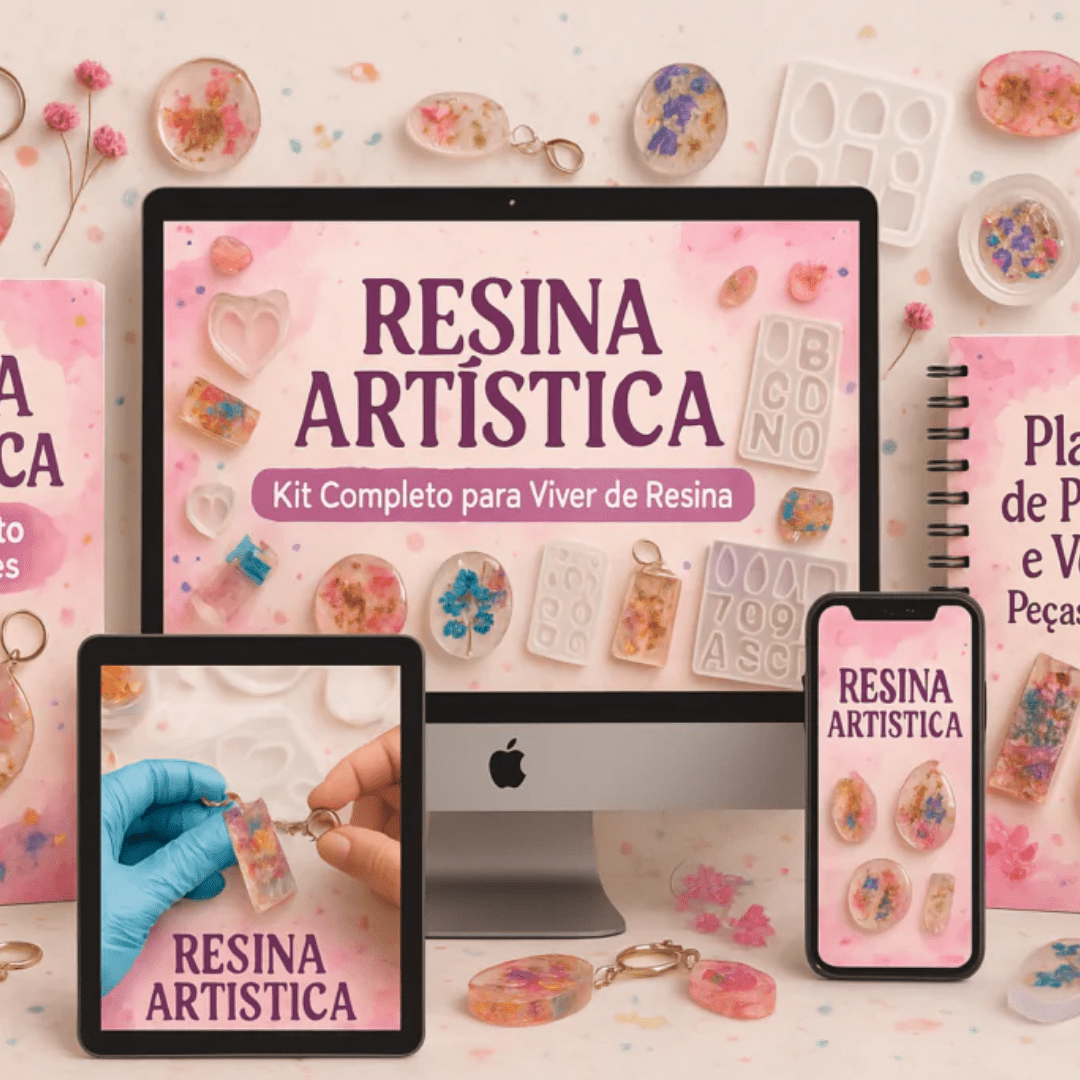 Curso Resina Artística
