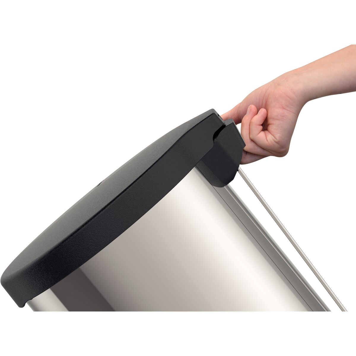 Lixeira Pedal 30L New Tramontina Aço Inox - foto 2