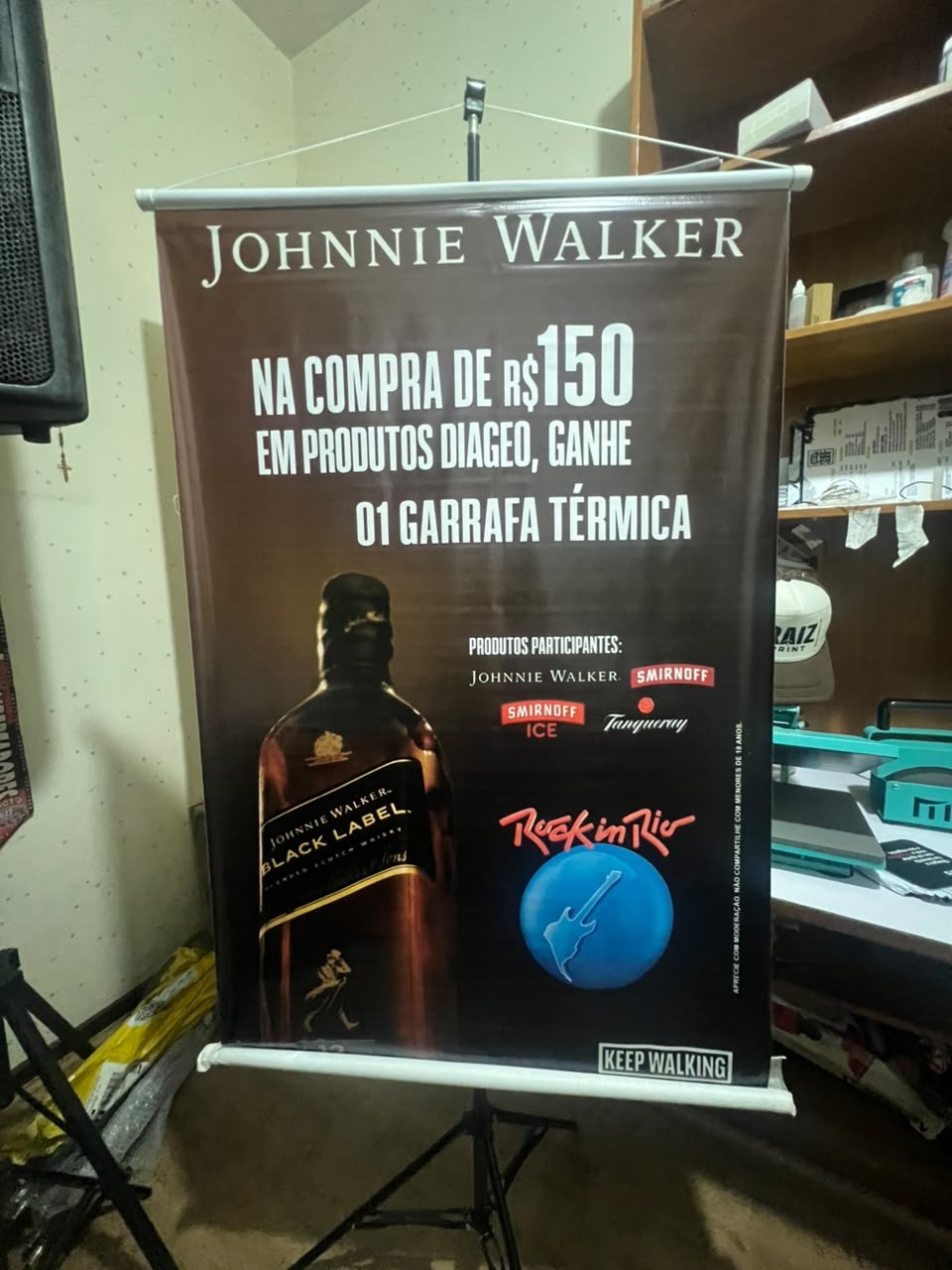 Produ&Atilde;&sect;&Atilde;&pound;o Raiz Print: banner promocional