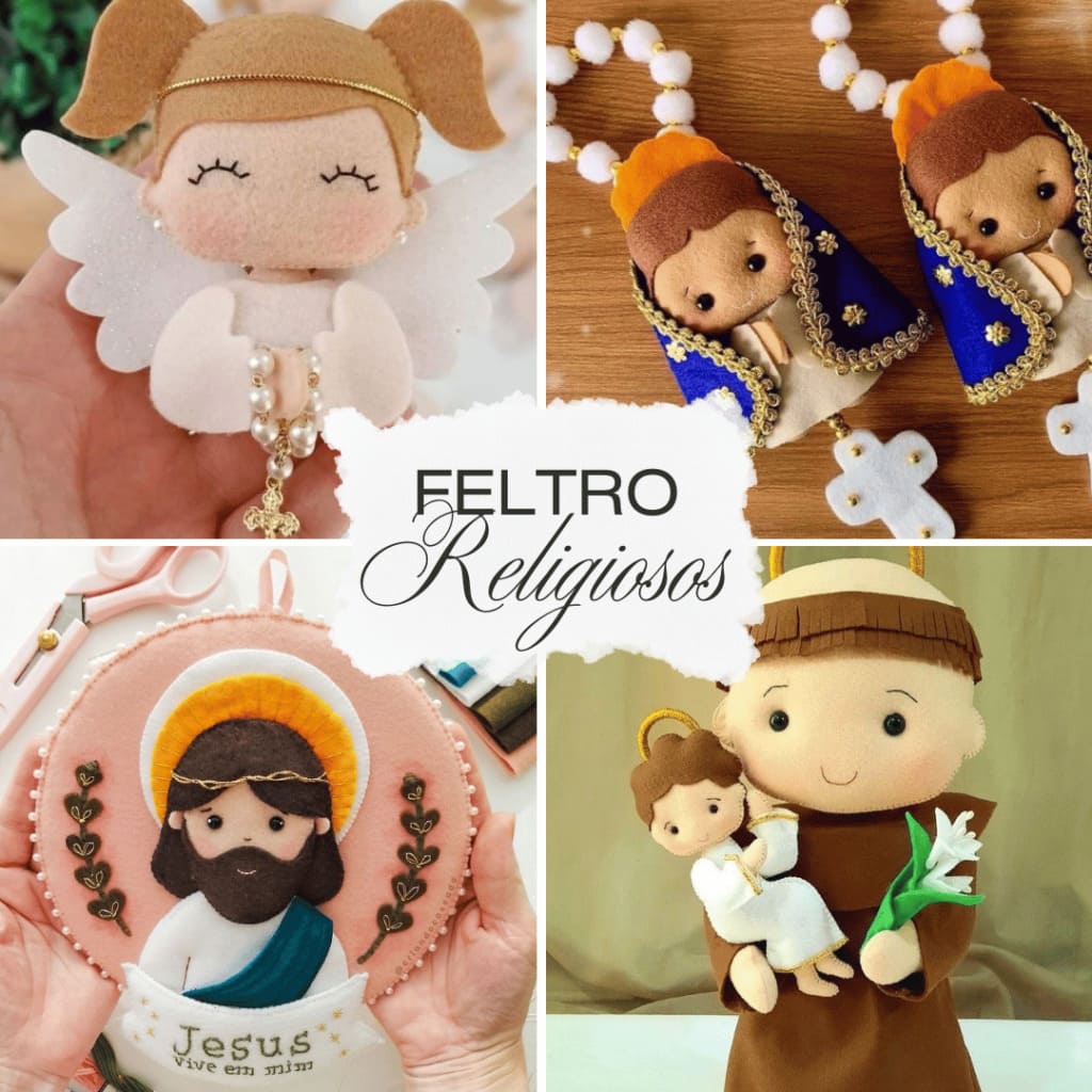 Artesanato religioso feito a mão