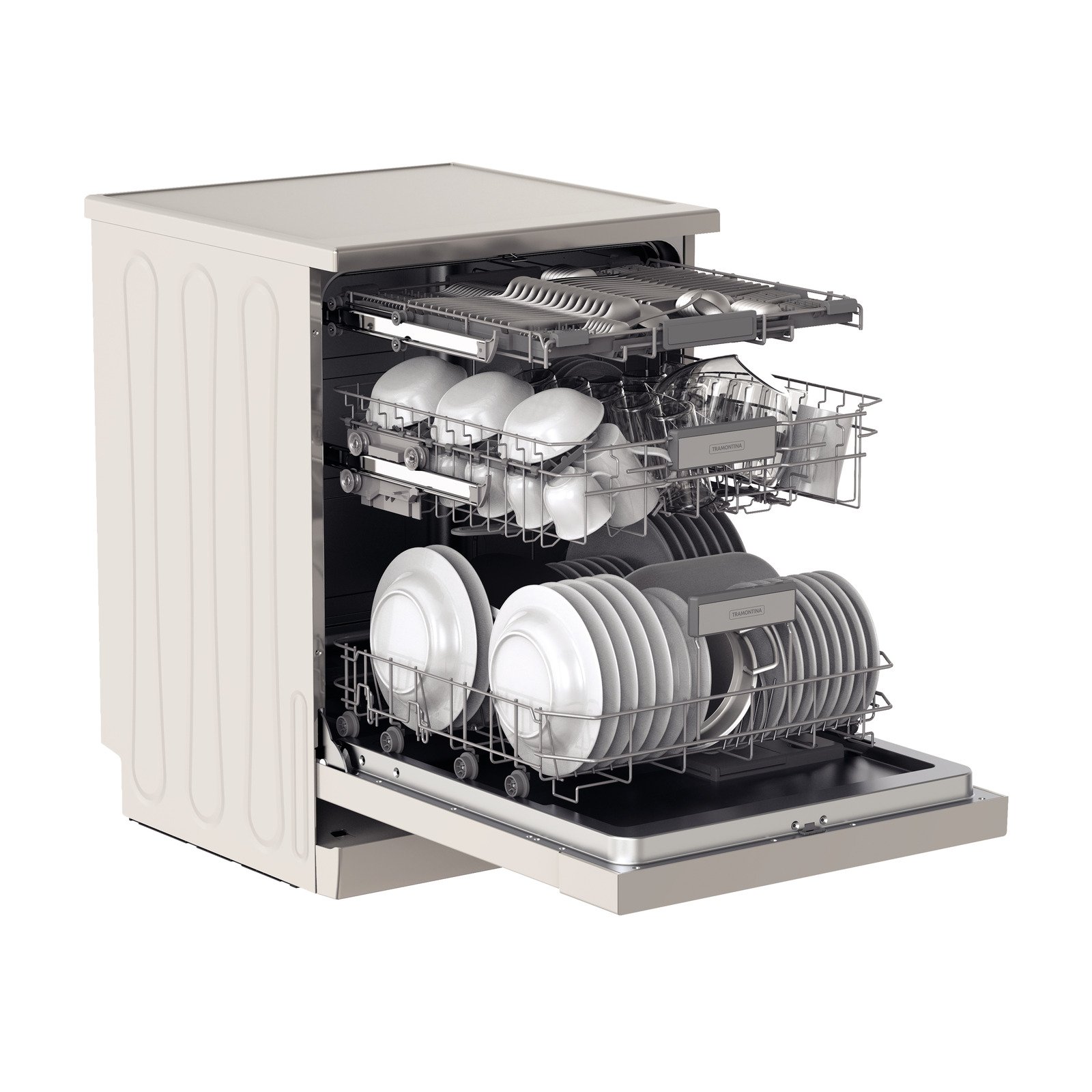 Lava-Louças Tramontina Inox 14 Serviços SB14X 60 com 6 Programas e 4 Funções 220 V - foto 3