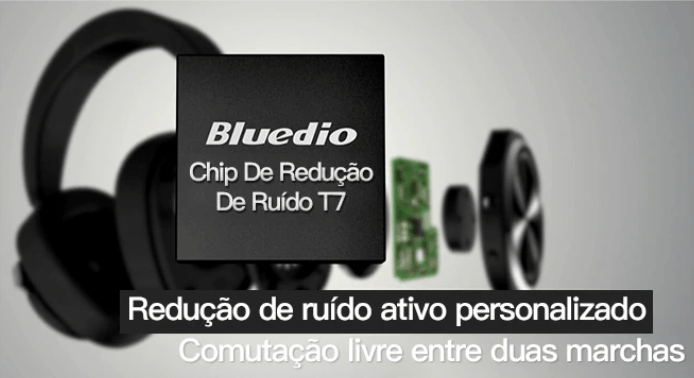 Fones de ouvido sem fio T7 headphones fones de ouvido com cancelamento de ruído, definidos pelo usuário, com microfone, fones de ouvido, jogos