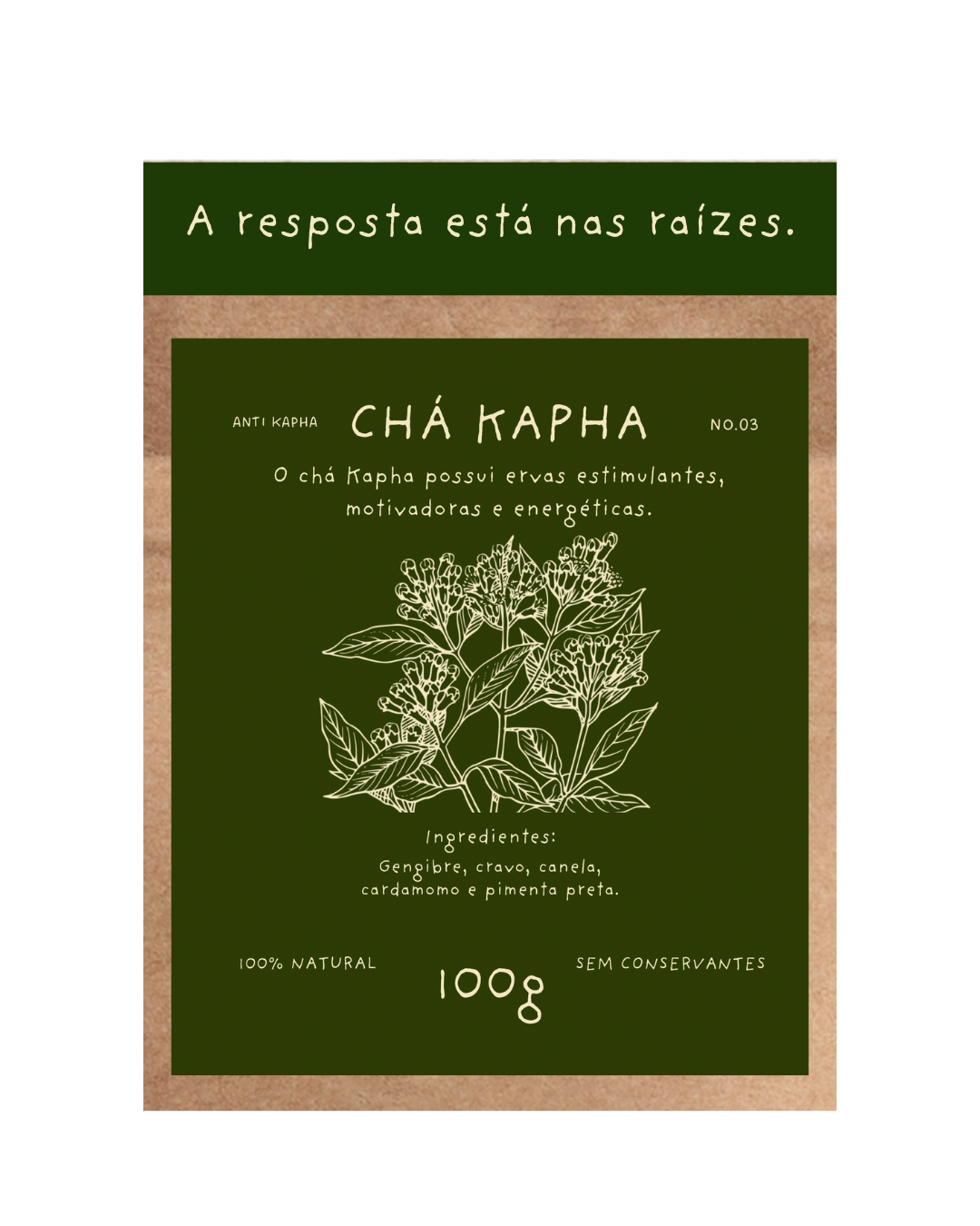 Chá Kapha - Energizante