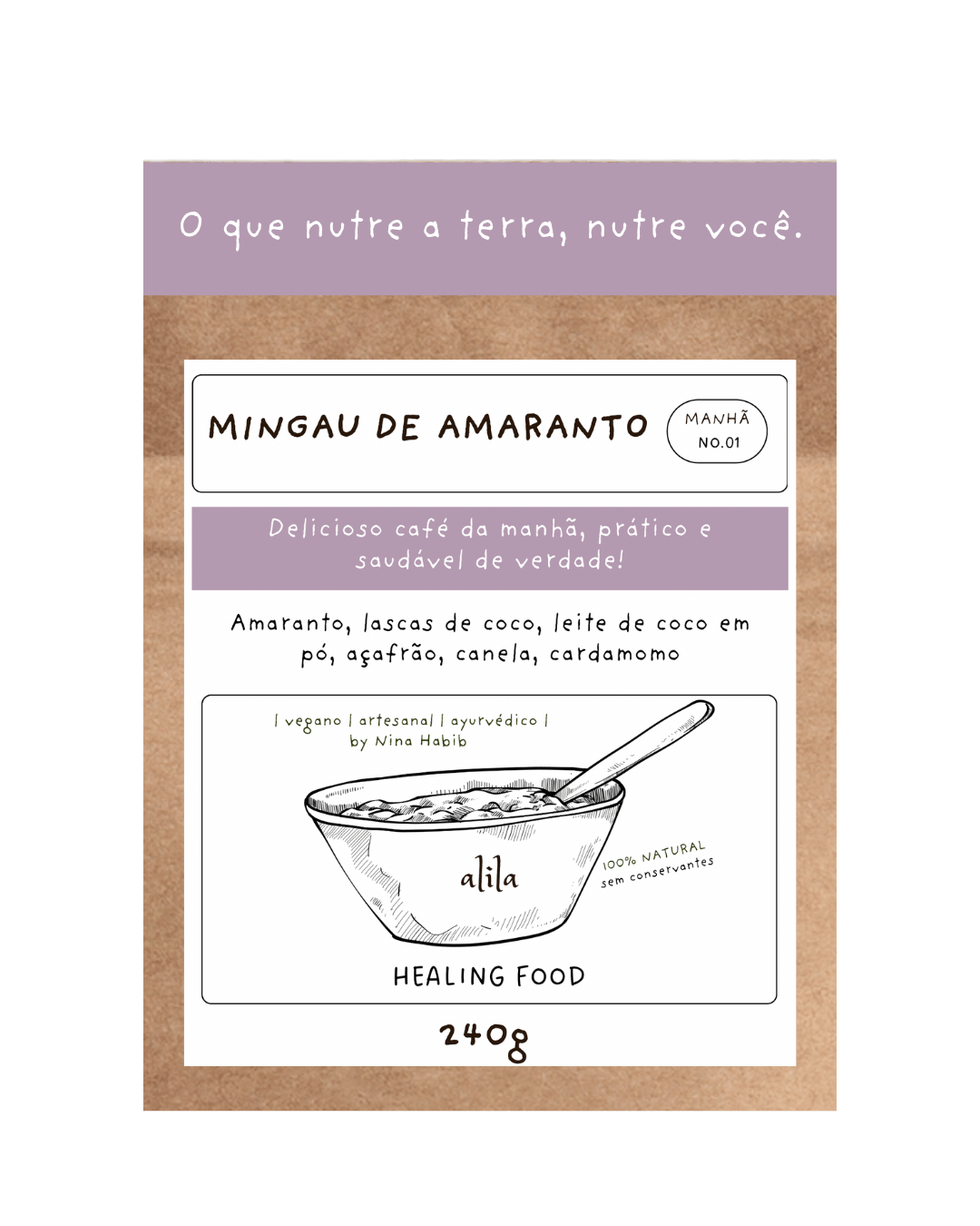 Mingau de Amaranto