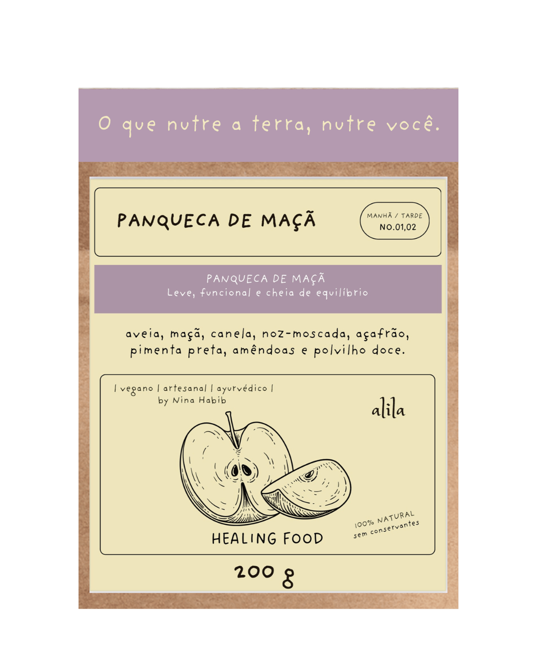 Panqueca de Maçã