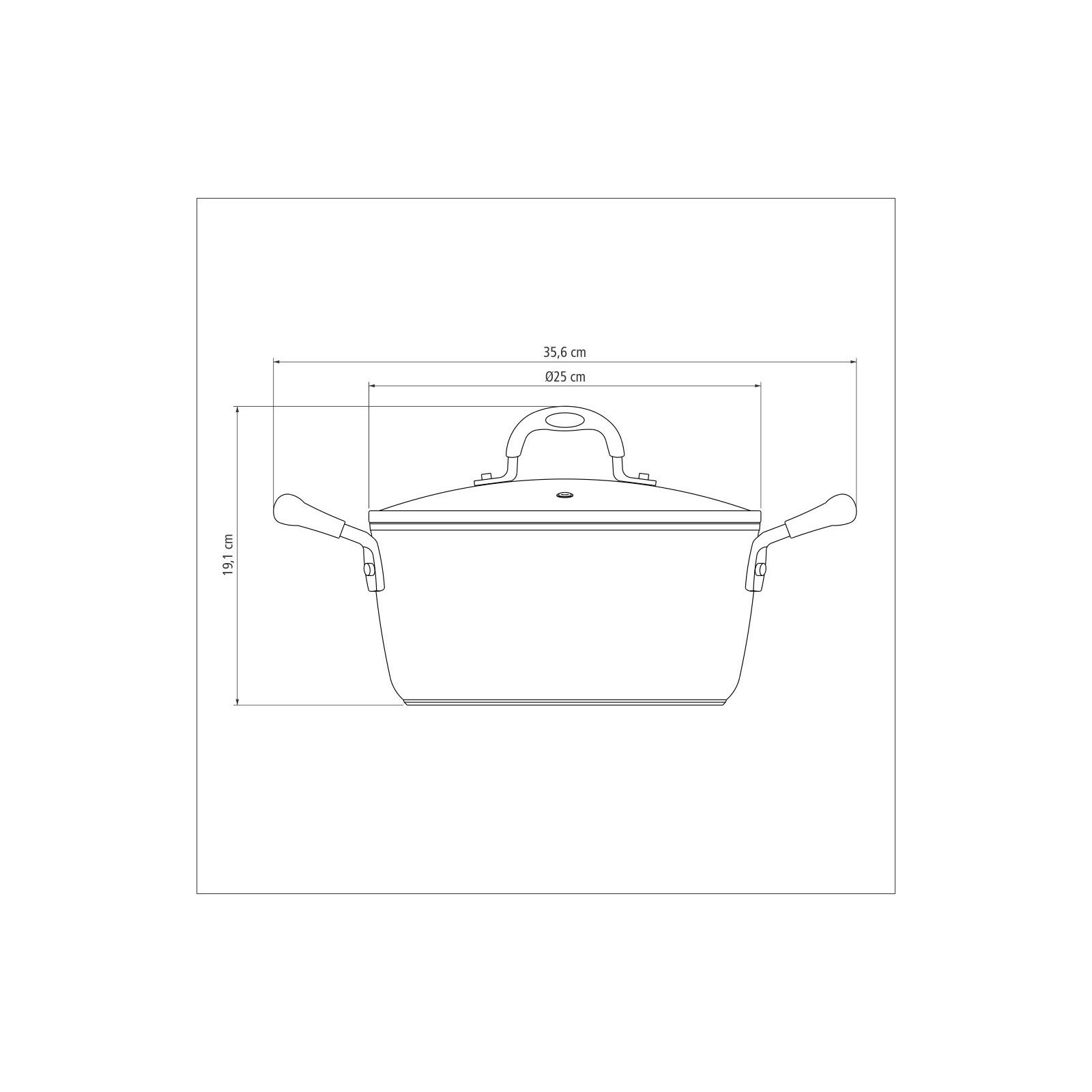 Caçarola Tramontina Mônaco Induction em Alumínio com Revestimento Interno e Externo Antiaderente Starflon Premium Preto com Tampa de Vidro 24 Cm 4,5 L - foto 5