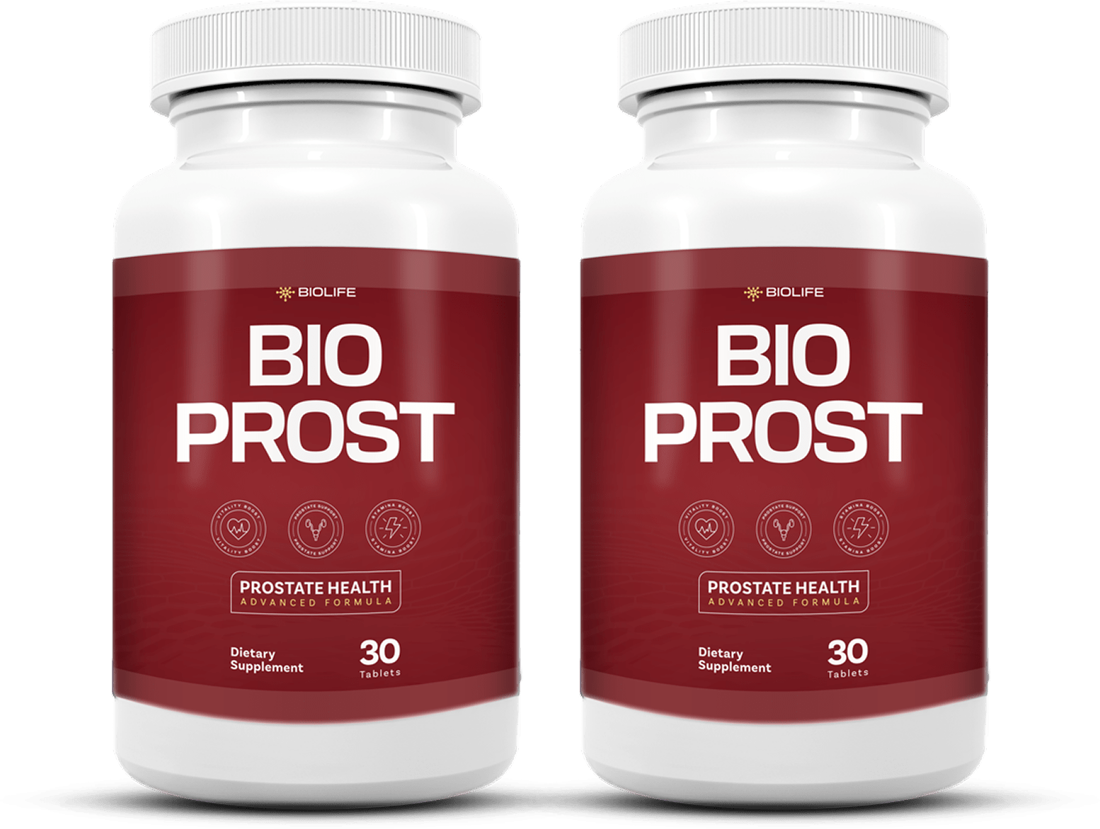 Two bottles of BioProst