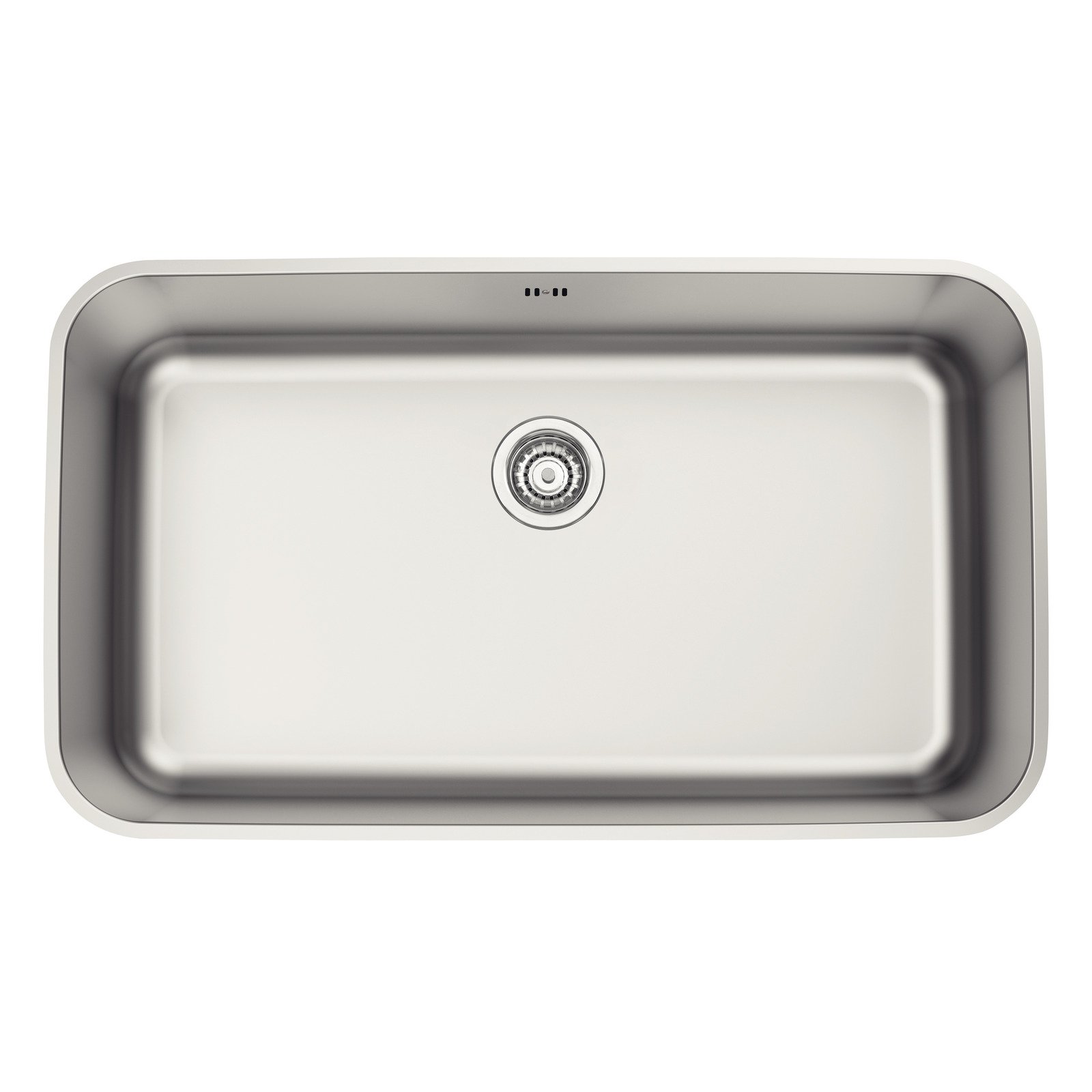 Cuba de Embutir Tramontina Dora 70 Bl R6 em Aço Inox Escovado e Válvula com Escape