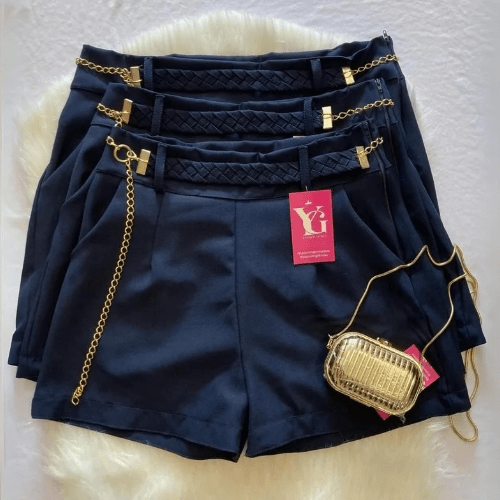 Short Navy Chic