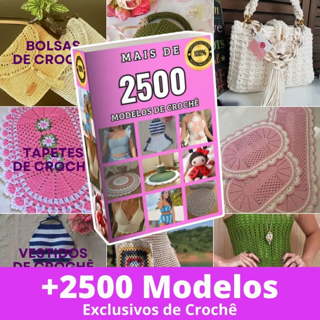 +2500 Modelos de Crochê