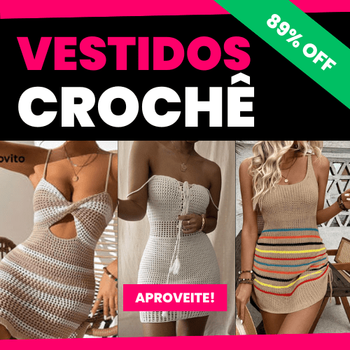 Receitas dos Vestidos de Crochê