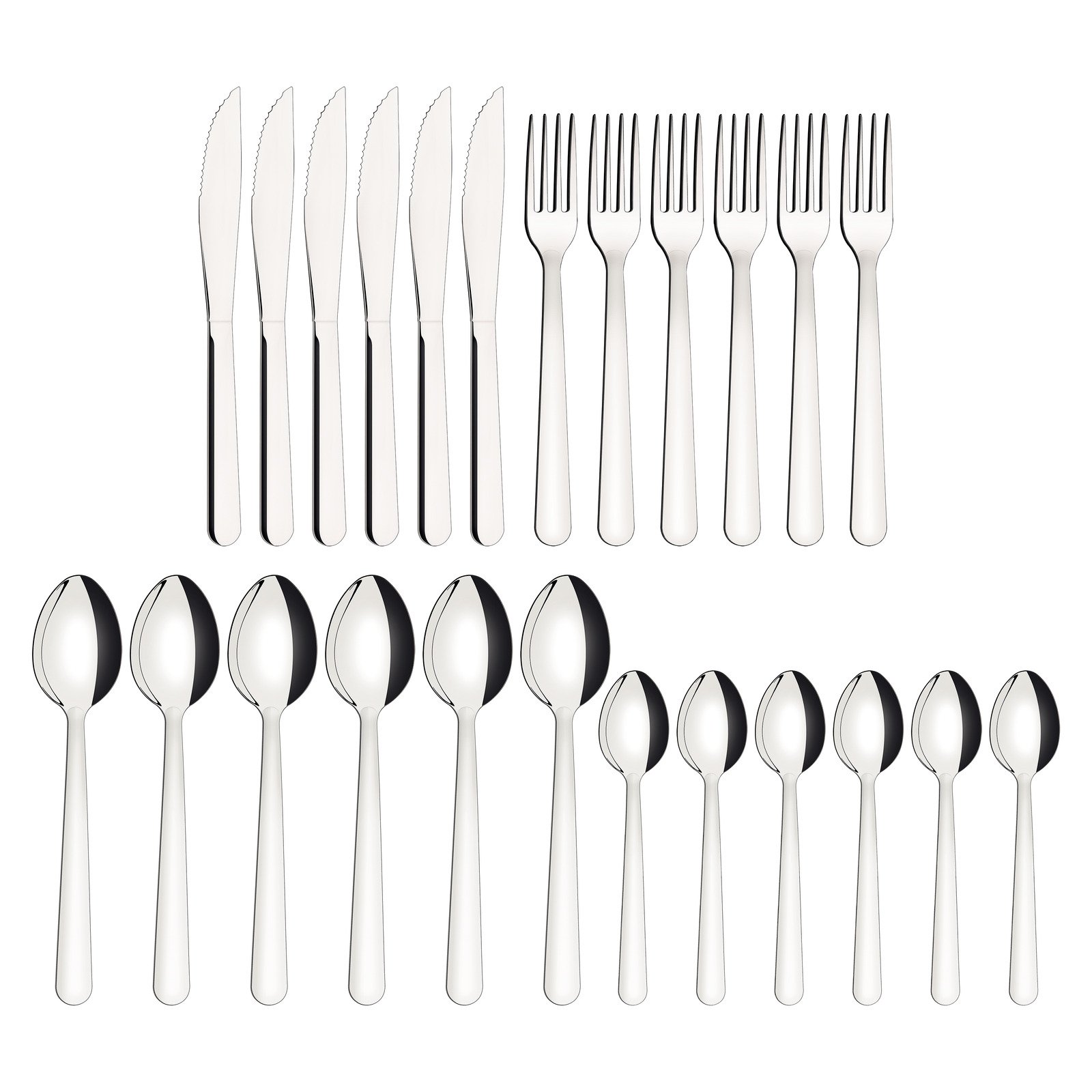 Faqueiro Tramontina Malibu em Aço Inox 16 Peças - foto 3