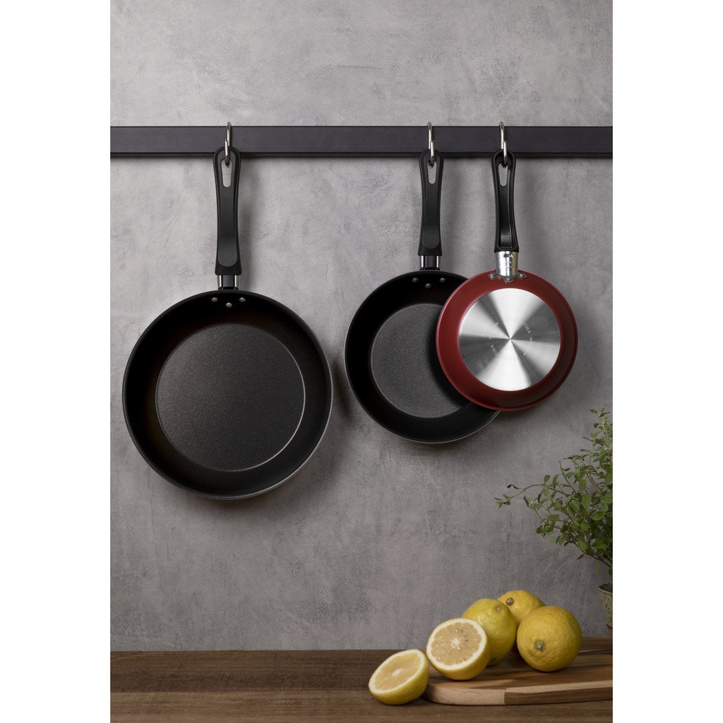 Jogo Frigideiras Tramontina Linz 3 Peças Alumínio Antiaderente Starflon Max Vermelha - foto 7