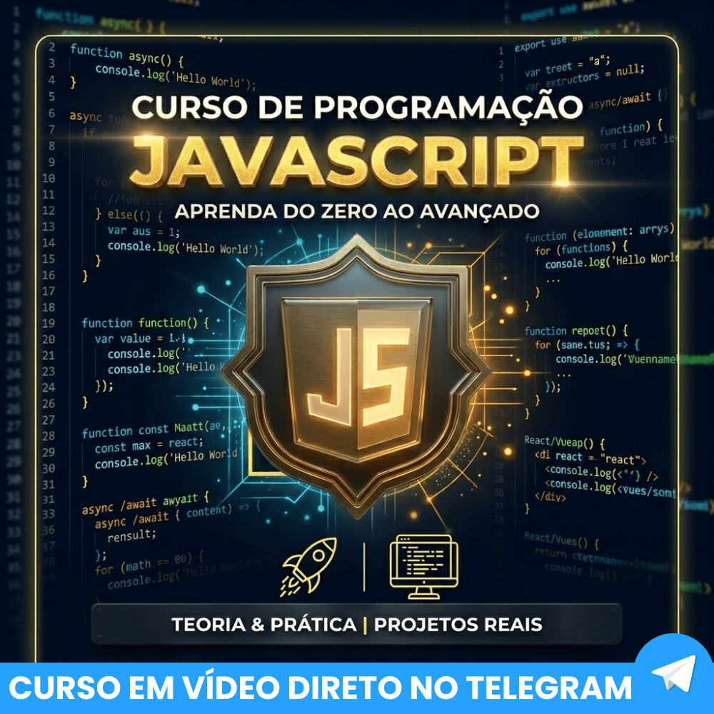Curso em Vídeo JavaScript do zero ao Avançado