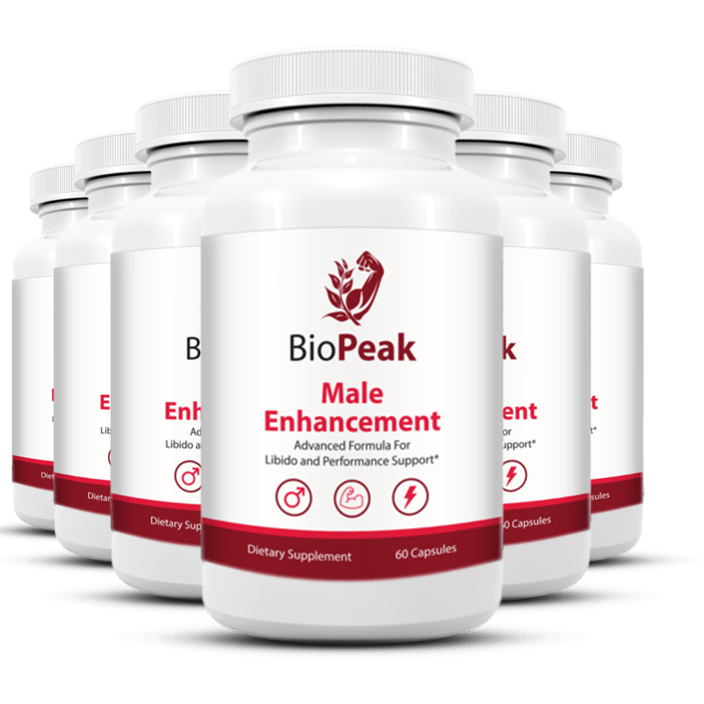 Six bottles of BioPeak