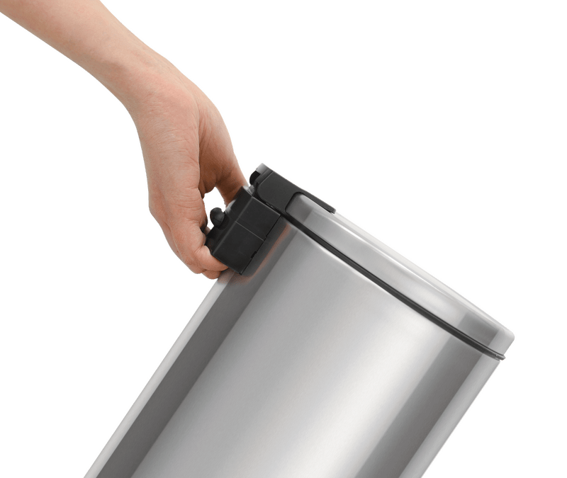 Lixeira Pedal 20L Tramontina Loop Aço Inox com Acabamento Polido e Balde Interno - foto 3