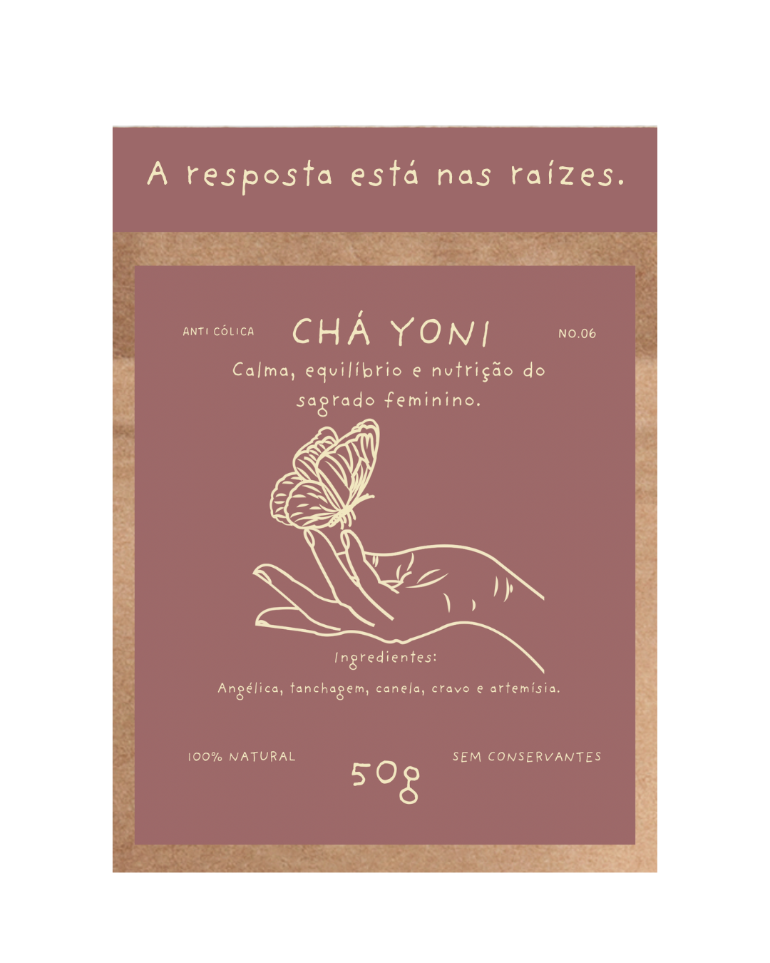 Chá Yoni - Saúde da Mulher