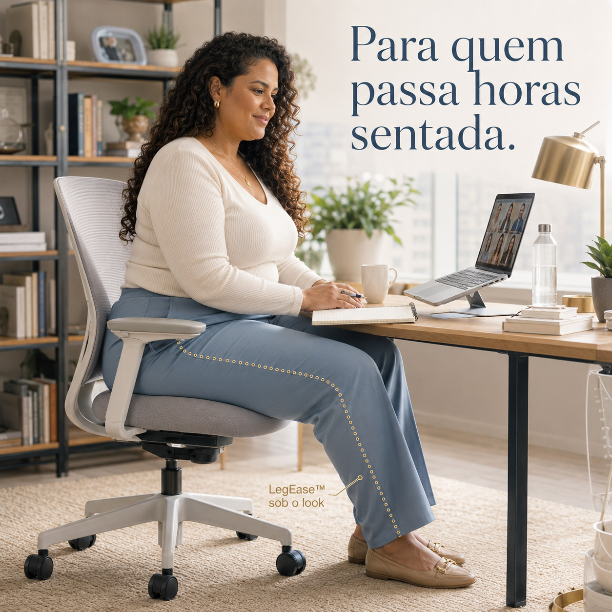 Para quem passa horas sentada