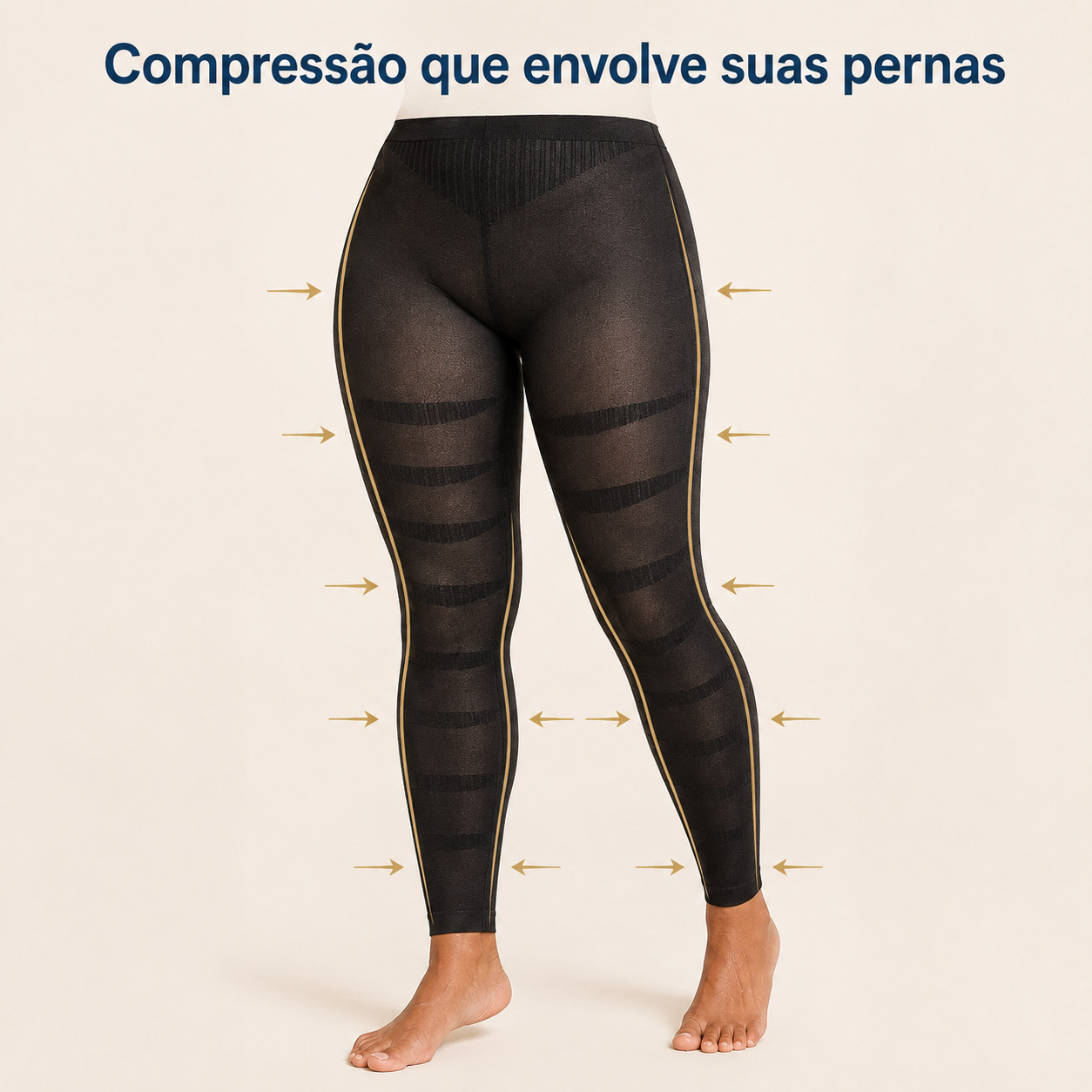 Compressão nas pernas