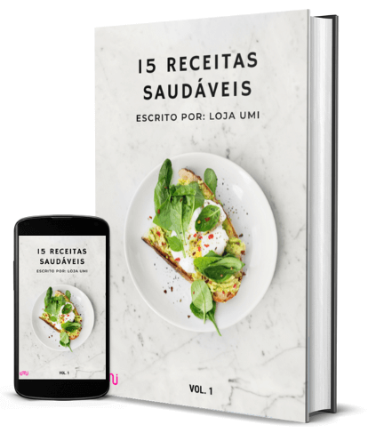 Ebook Gratuito 15 receitas saudáveis