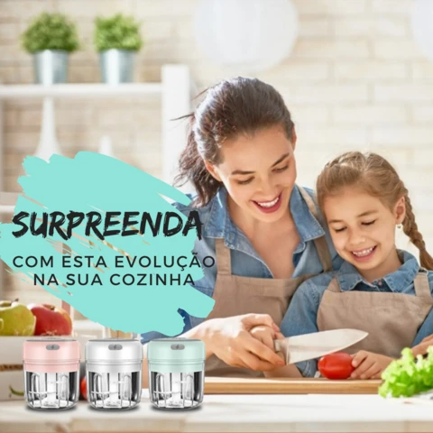 Triturador de Alho Eletrico